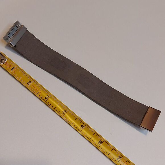 Animal Print Faux Fur Bracelet with Magnetic Clasp - Picture 4 of 4